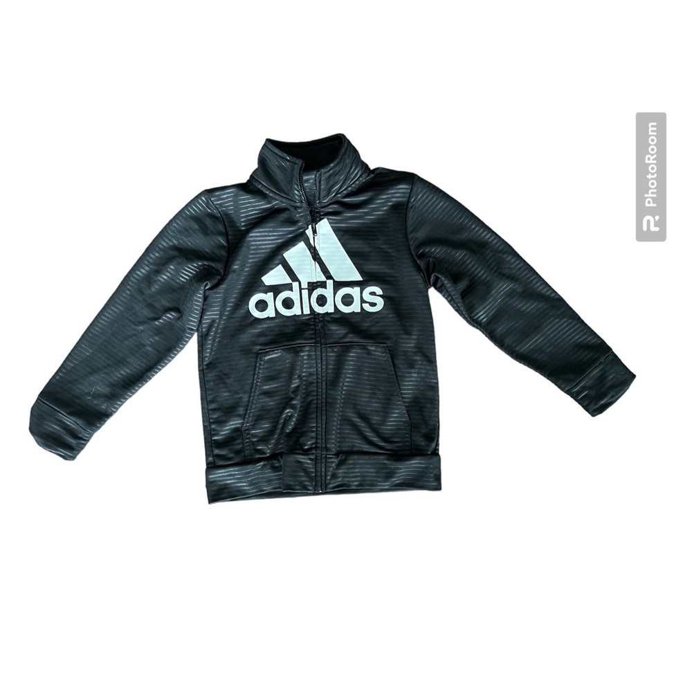 Adidas Sweatshirt Youth Small‎ Full Zip Hoodie Fleece Jacket